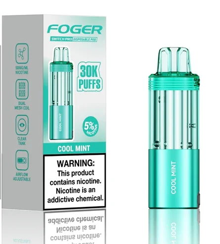 Cool Mint Foger Switch Pro Pod 30K Puffs